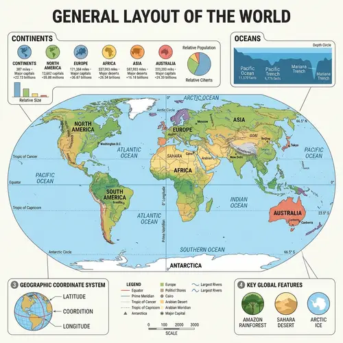 Explore Elandor: A Mystical World Map