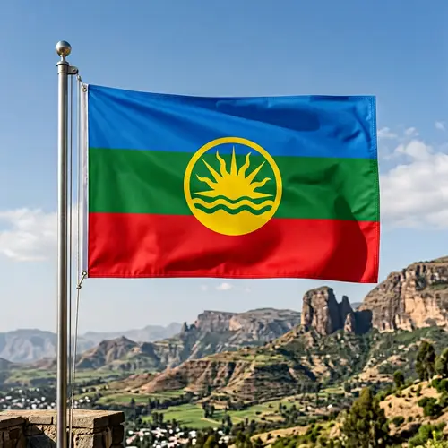 Tigray Region Flag - Symbolizing Unity and Prosperity