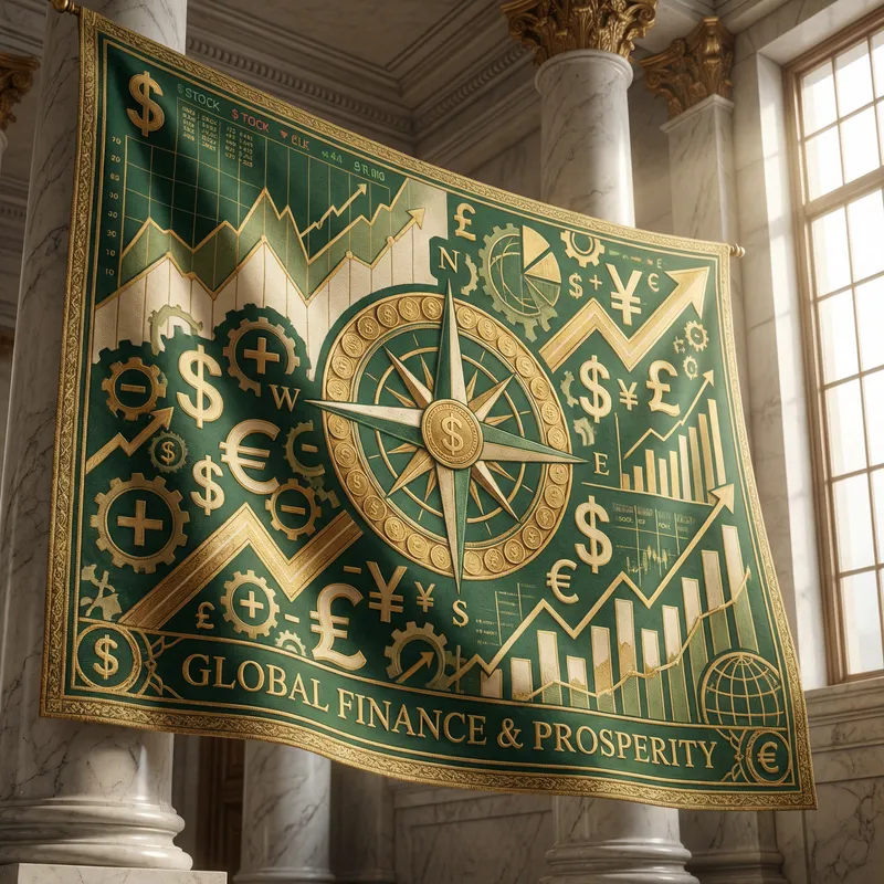 Finance Banner | Money Management Illustration