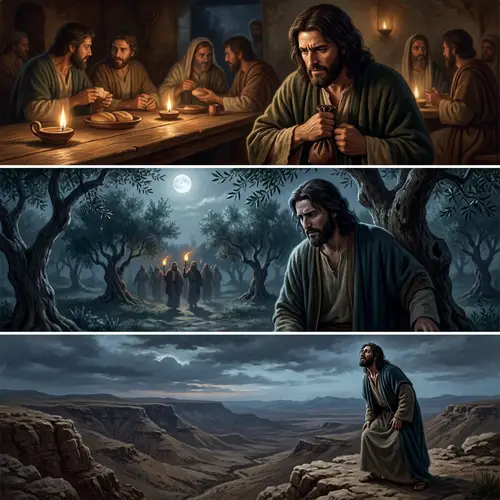 Images of Judas Iscariot in the Bible - Biblical Era Illustrations