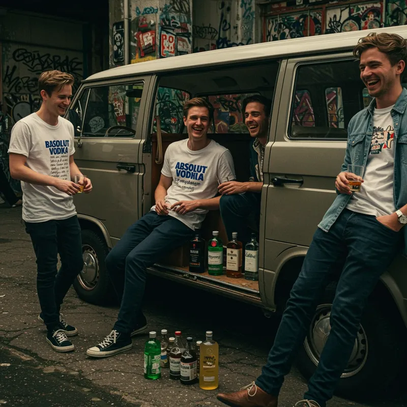 Bratislovers Urban T-Shirt & Vodka Vibes Bratislovers Urban T-Shirt & Vodka Vibes