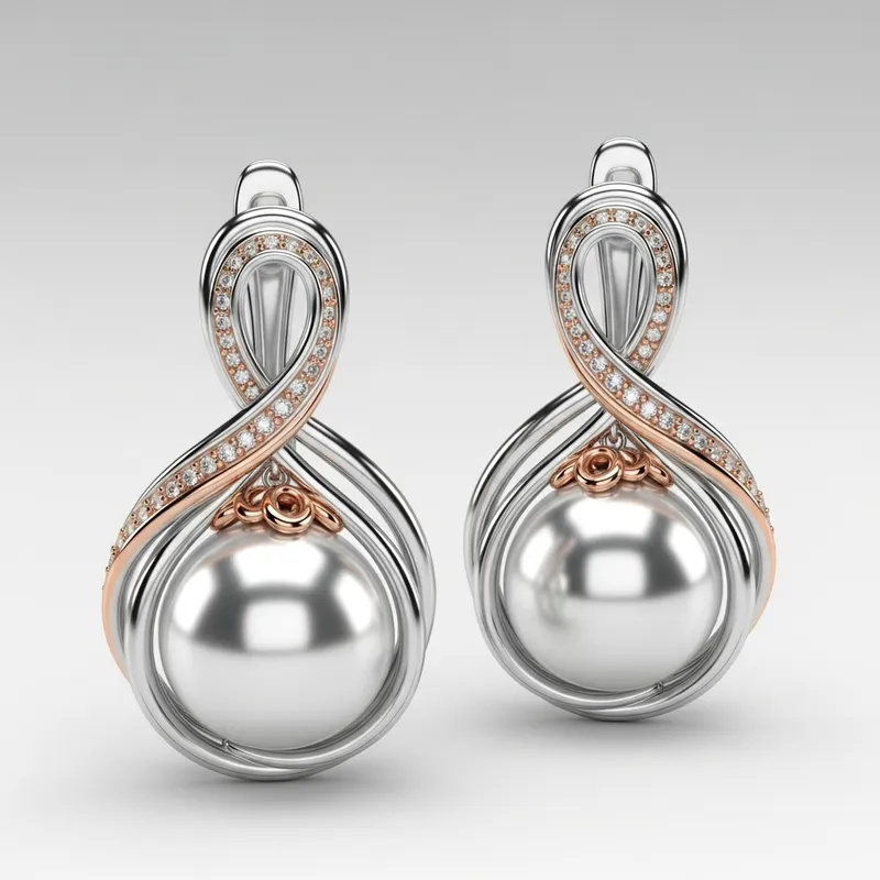 Create a Model with These Earrings