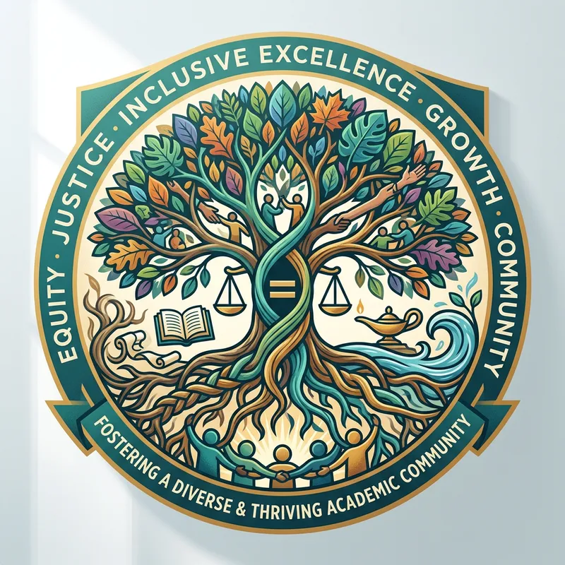 Inclusive Community: Tree Symbol of Equity & Justice Growth Inclusive Community: Tree Symbol of Equity & Justice Growth