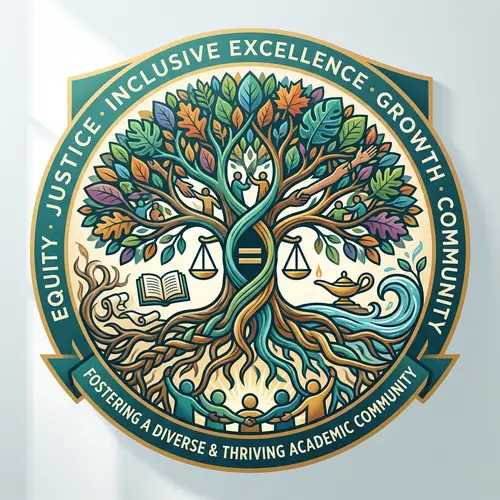Tree Symbol for Equity, Justice & Inclusive Growth