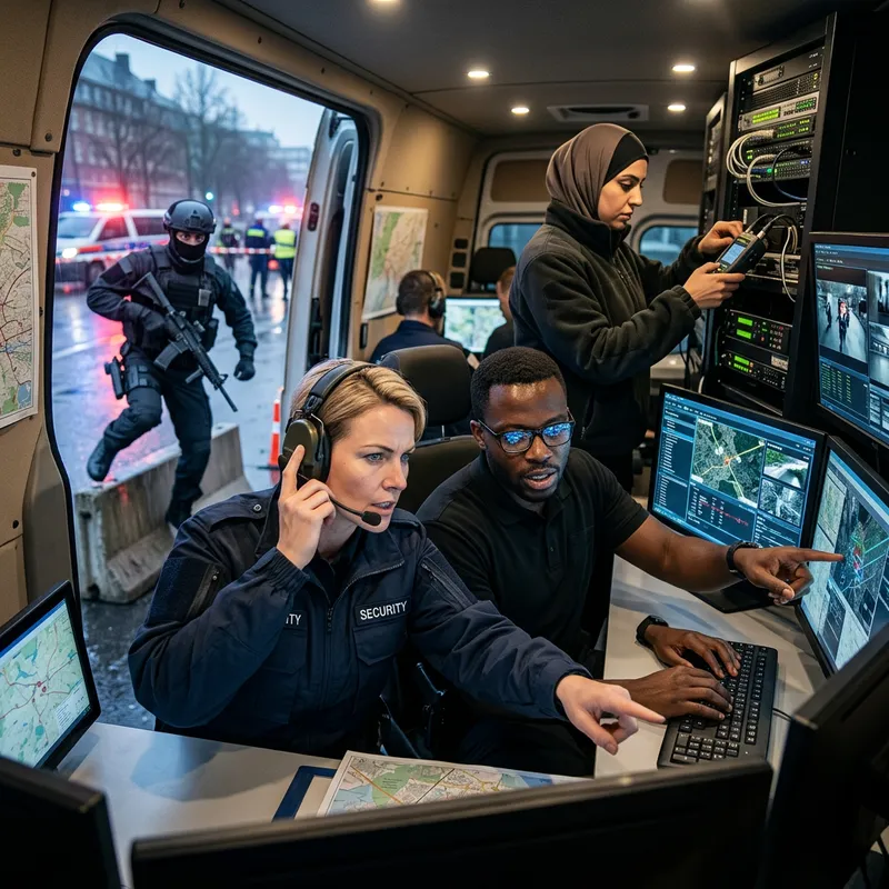 Countering Terrorism: Dedicated Security Team in Action