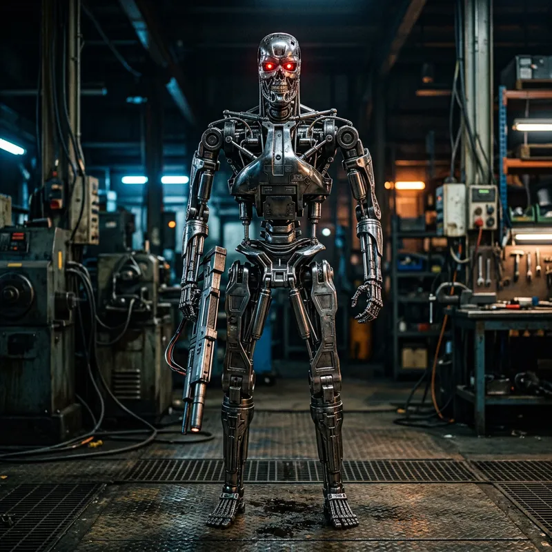 Create Your Own T-800 Terminator Cyborg Replica