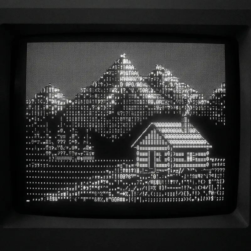 Vintage ASCII Art: Retro Digital Masterpieces