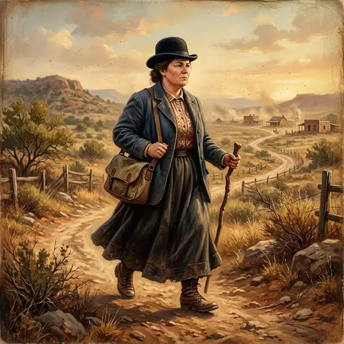 Vintage Book Cover Illustration in Fort Worth