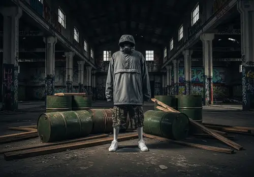 Stylish Windbreaker and Camouflage Outfit Ideas