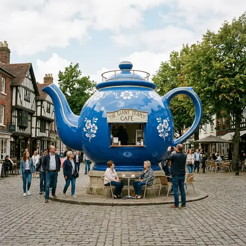 Massive Oversized Teapot - Unique Teaware Collection