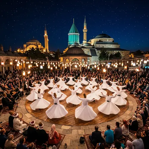 Mevlana Festival in Turkey: Vibrant Whirling Dervishes Ritual