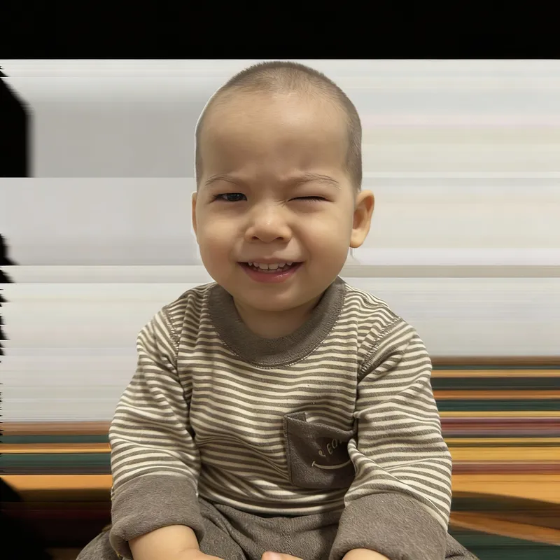 Blinking Eyes and Laughing Features Blinking Eyes and Laughing Features