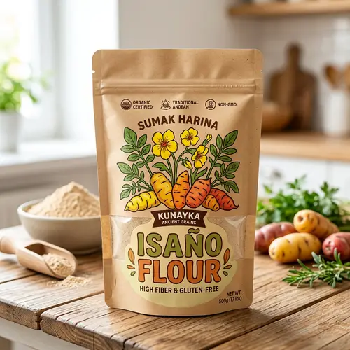 Quality Isaño Flour Packaging