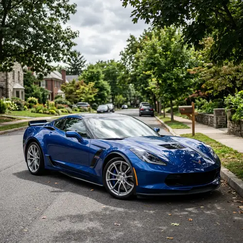 Sapphire Blue Corvette Grand Sport: A True Icon