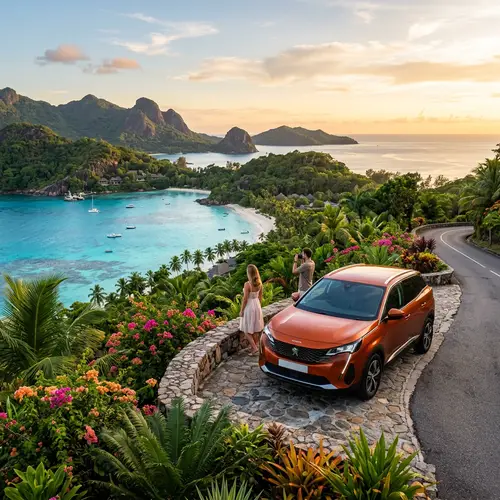 Peugeot 3008: A Dream Scene in Paradise