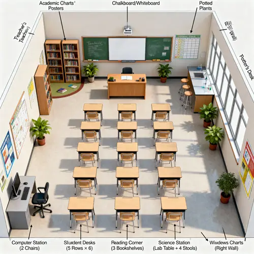 Standard Classroom Floor Plan: Detailed Layout Guide