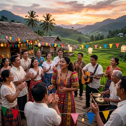 Vibrant Filipino Folk Song Celebration