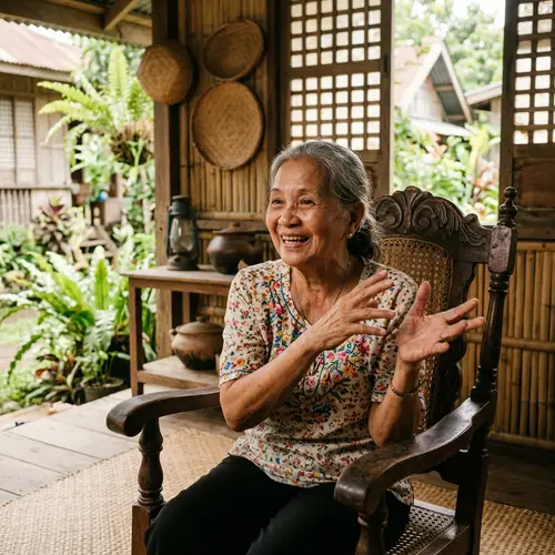 Captivating Filipina Woman: Stories of Nostalgia