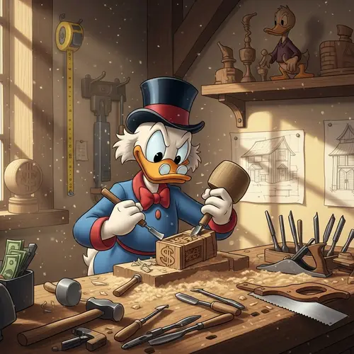 Scrooge McDuck's Woodworking Adventures