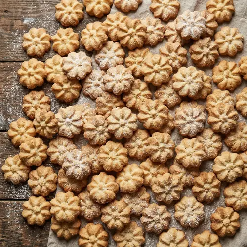 Cute Cookie Background for Pastry Lovers