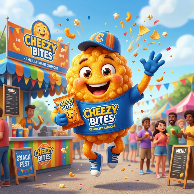 Snack Mascot: Fun and Flavorful Designs