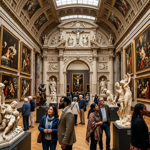 Elaborate Baroque Art & Architecture Exhibition