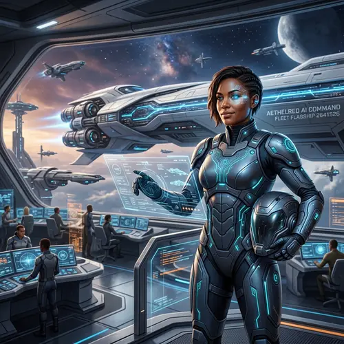 AI Technology: Future Warrior Design & Ship