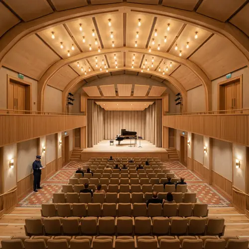 Acoustic Theater Hall Design for 230 Seats
