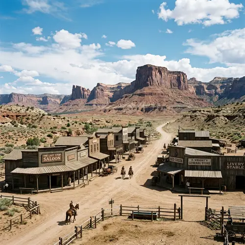 Wild West Backgrounds for Creative Projects