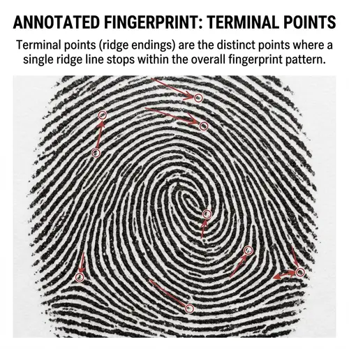 Fingerprint Terminal Points: Detailed Explanation