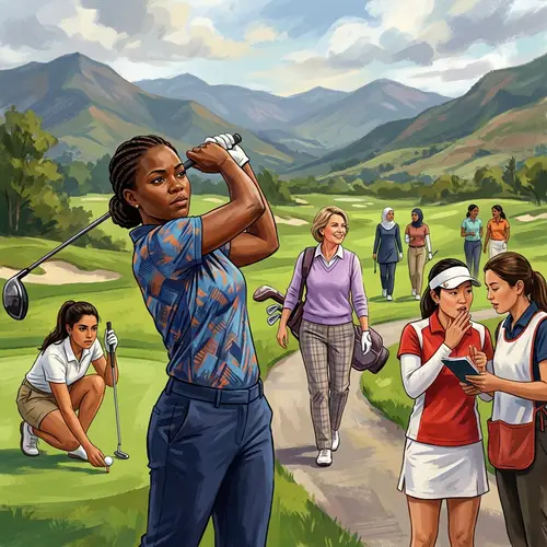 Diverse Women Golfers: A Global Celebration