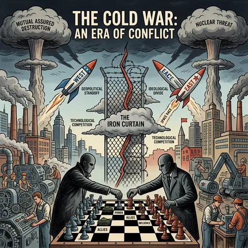 Cold War Metaphors: Iron Curtain, Chess Game, Mushroom Clouds & Space Race