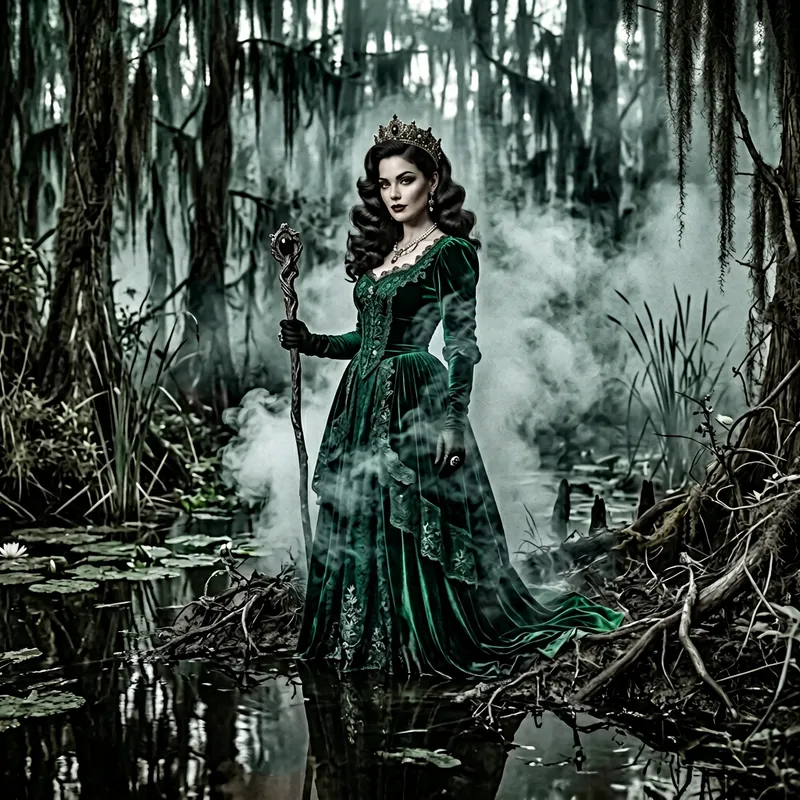 Swamp Princess Ava Gardner in Mystical Fog Swamp Princess Ava Gardner in Mystical Fog