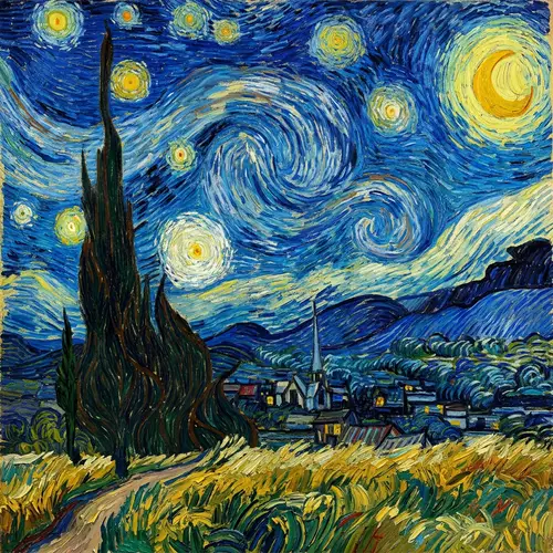 Captivating Van Gogh Style Painting