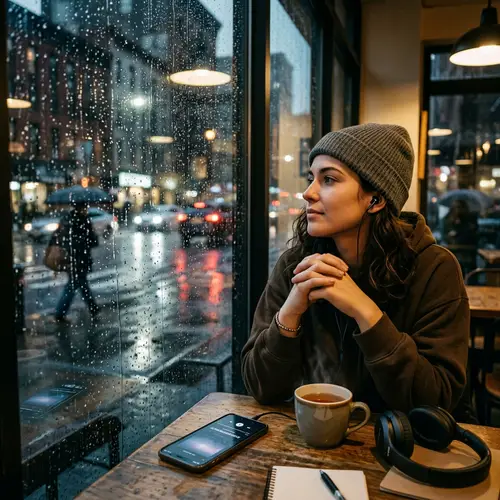 Raindrop Beats: Music and Rain Fusion