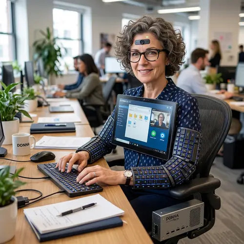 Donna - Computer Integration | Creative Tech Concept