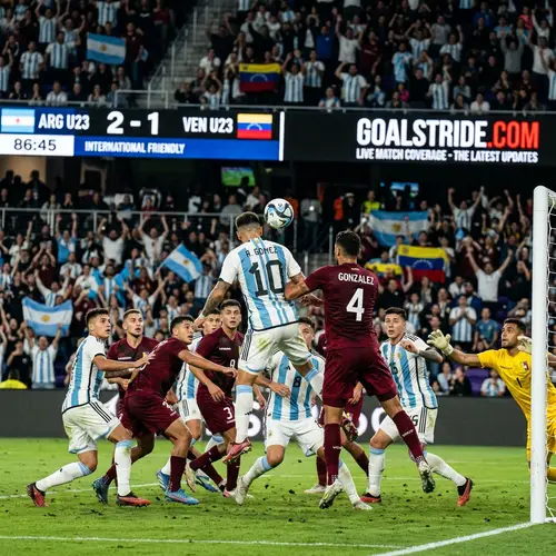 Exciting U23 Football Match: Argentina vs Venezuela