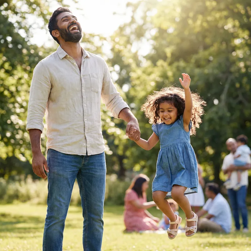 Heartwarming Father Daughter Moment | Joyful Family Bond