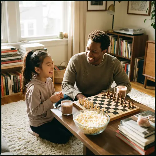 Heartwarming Father Daughter Chess Bonding | Quality Family Time