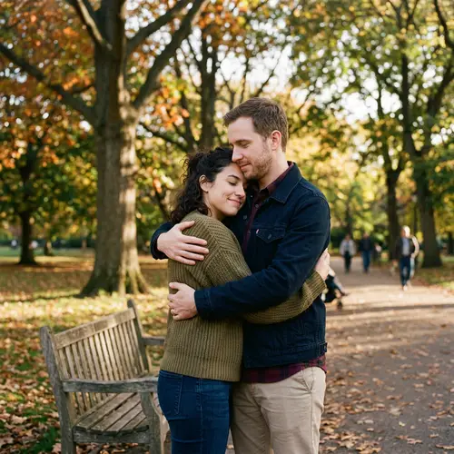 Couples Hug: A Beautiful Connection