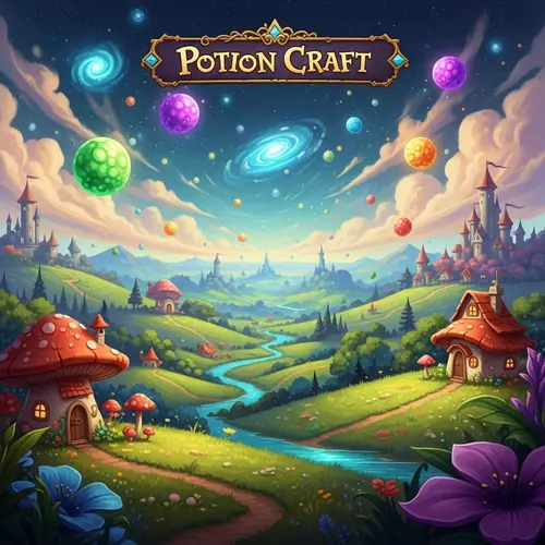 Medieval Fantasy Game HUD Background Design