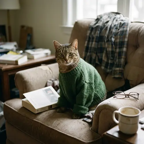 Human to Cat Transformation: Startling Image