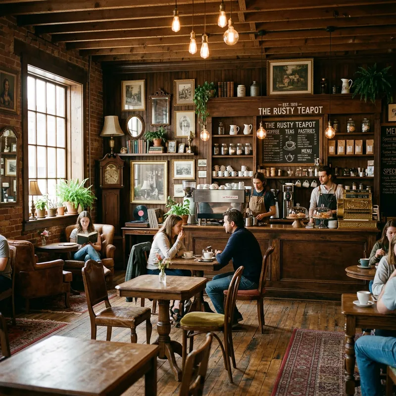 Beautiful Vintage Coffee Shop Interior Design Beautiful Vintage Coffee Shop Interior Design