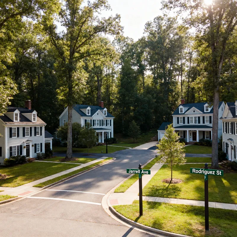 Charming Federal Colonial Homes on Jarrell Ave Charming Federal Colonial Homes on Jarrell Ave