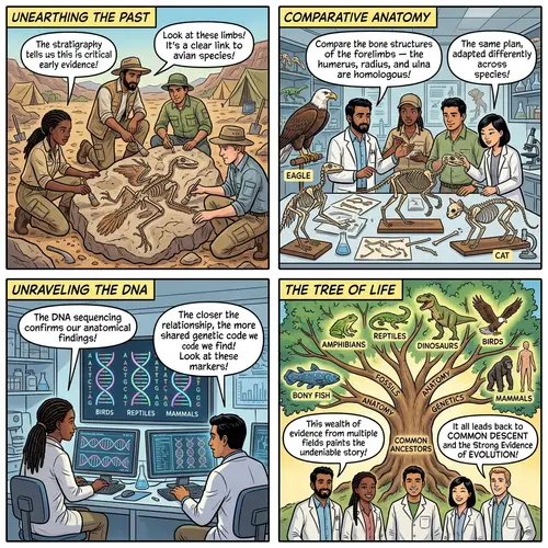 Evidence of Evolution: Fossil Records, Anatomy, Genetics