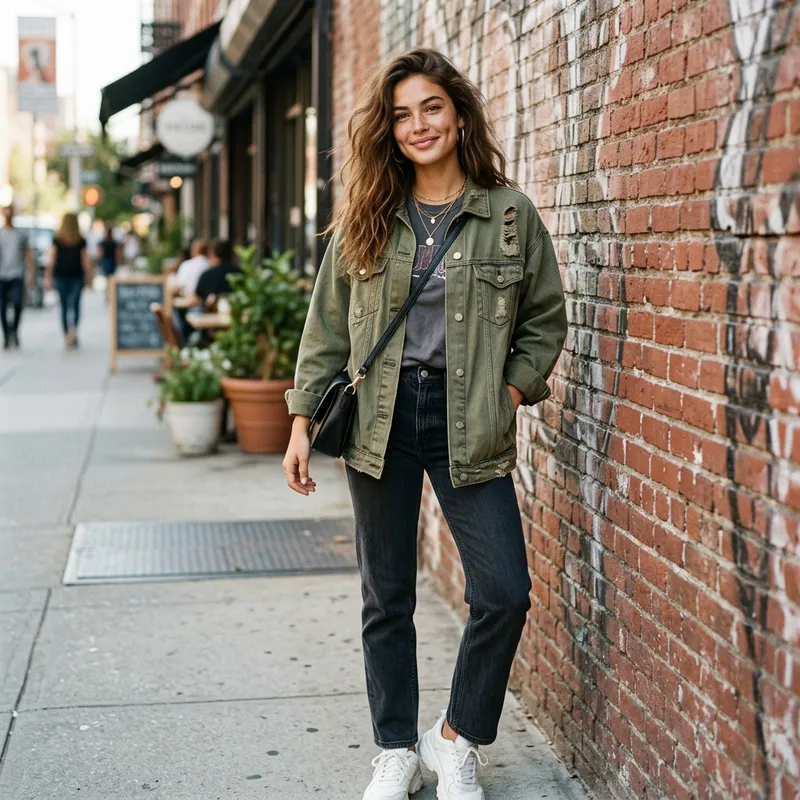 Stunning Clothing Model with Freckles & Dimples