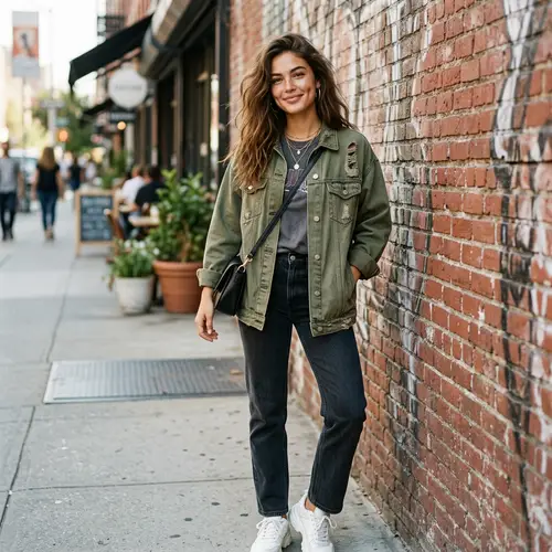 Stunning Clothing Model with Freckles & Dimples