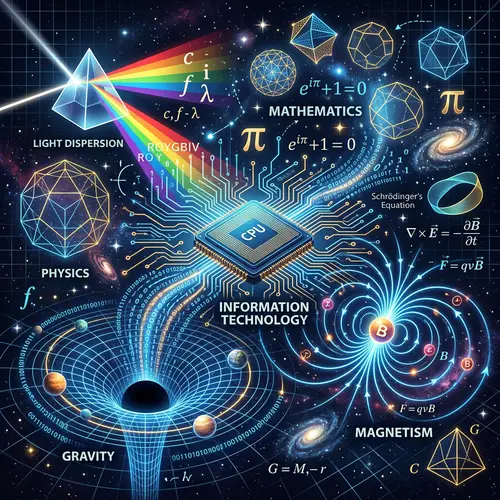 Intriguing Science Illustration: Math, Physics & IT