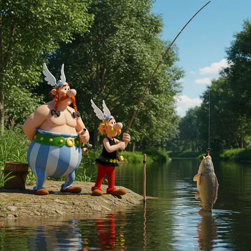Asterix and Obelix: Carp Fishing Adventures