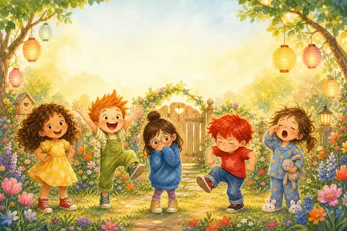 Magical Garden Adventure: A Children's Picture Book
